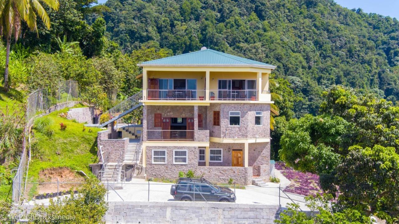Belle Etoile - Celestial Hideaway Villa Soufriere Bagian luar foto